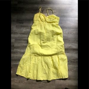 Banana Republic Yellow Dress
